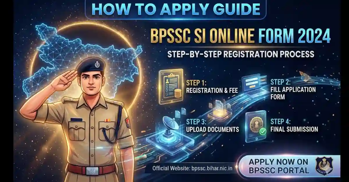 BPSSC SI Online Form 2026